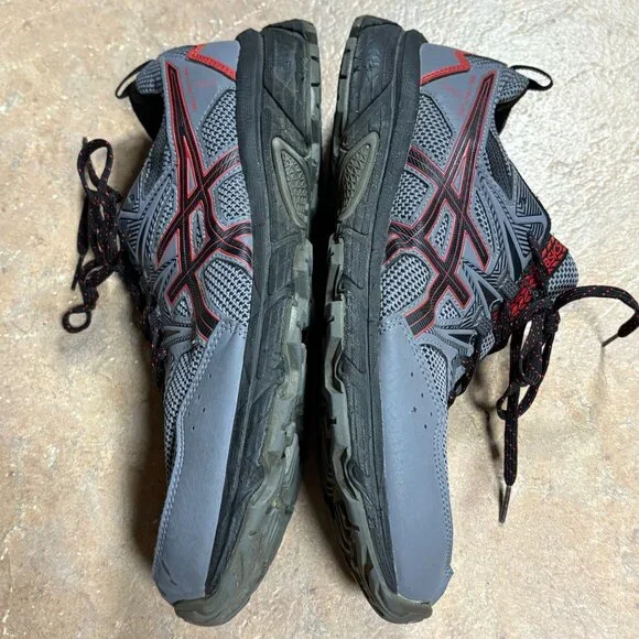 Asics Gel Venture 8 Gray Running Athletic Shoes Size 10 Extra Wide - Picture 3 of 16